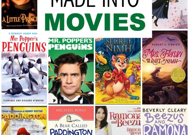 35+ Children’s Books are made into films