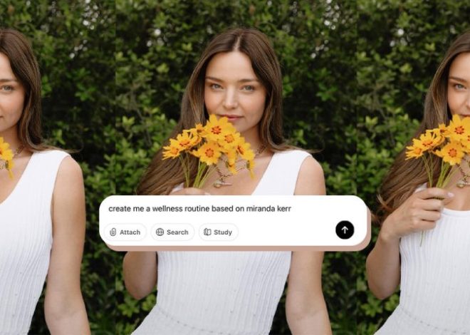 Chatgpt building my health routine inspired by Miranda Kerr