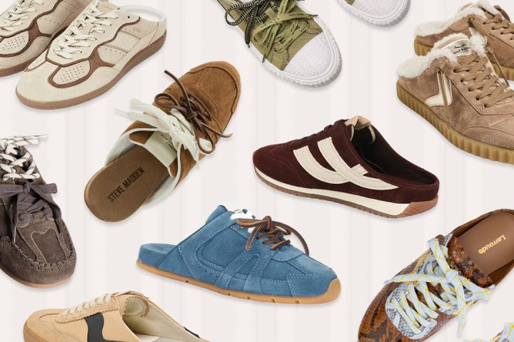 Every fashion girl wearing a couple’s sneaker bagal before they sold out