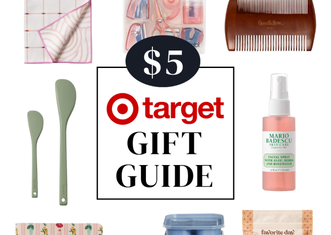 Target Sneak Preview of the $5 Gift Guide