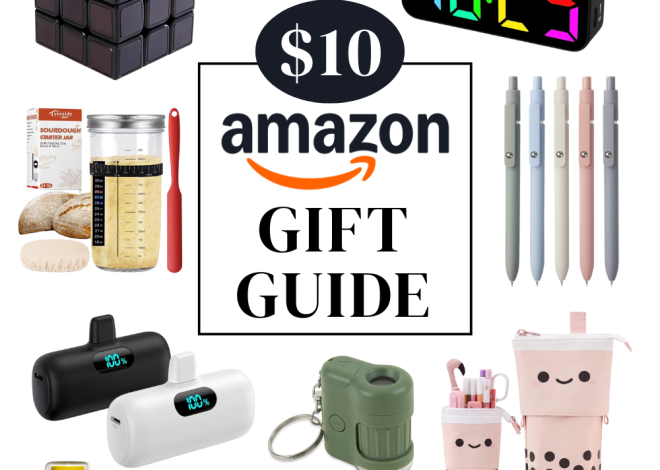 2025 $10 Gift Guide Sneak Preview for Prime Day