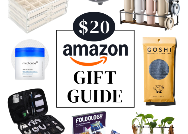2025 $20 Gift Guide Sneak Preview for Prime Day