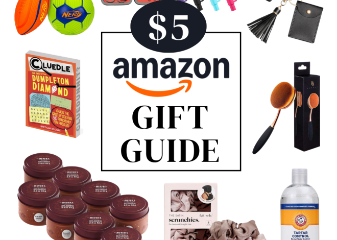 2025 $5 Gift Guide Sneak Preview for Prime Day