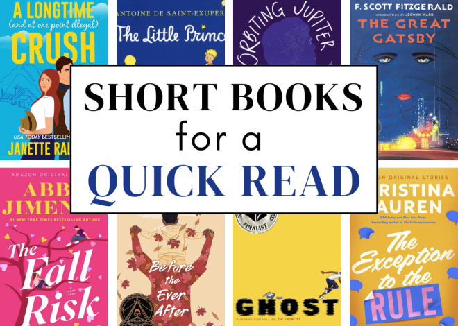 25+ Short Books for a Quick Read