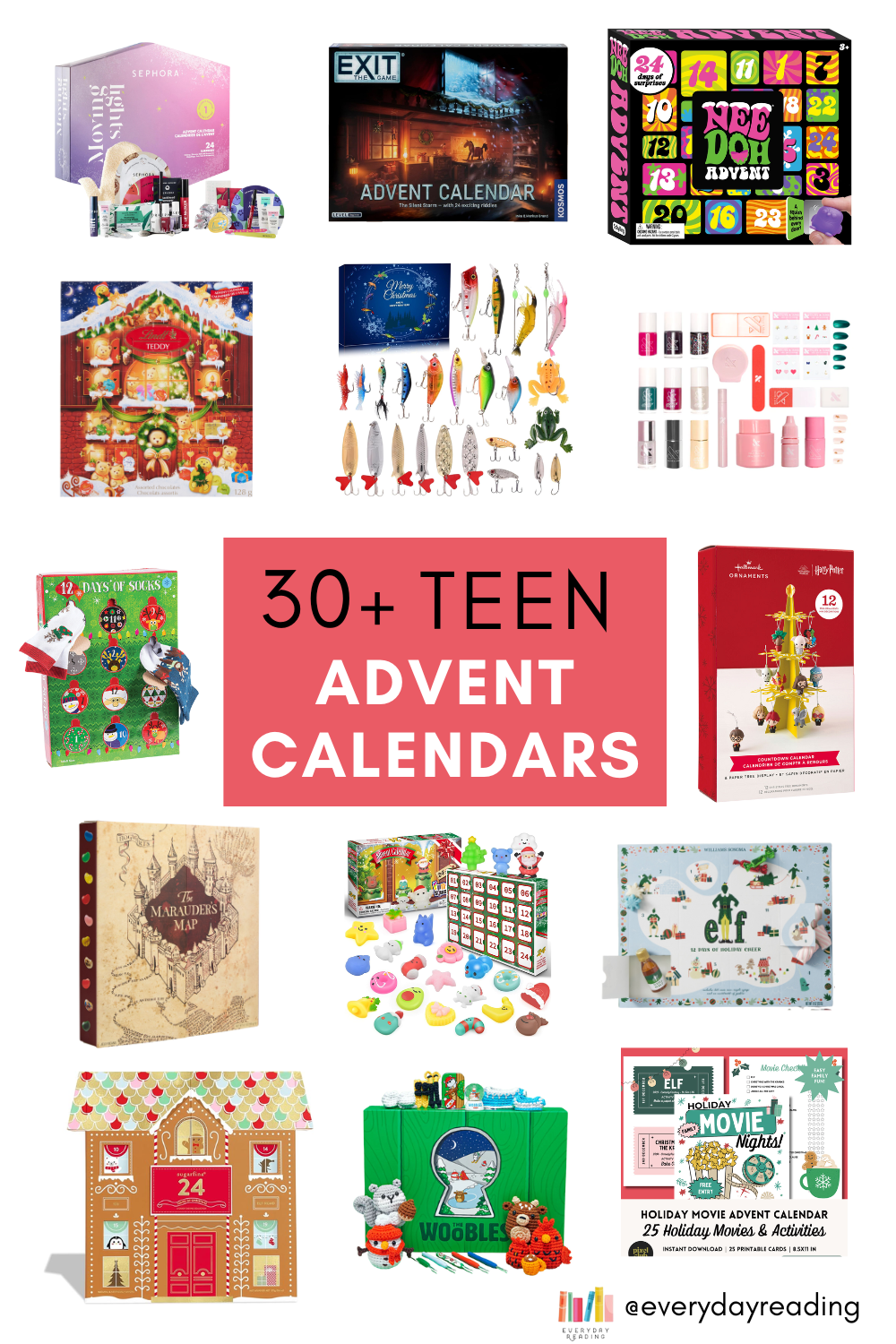 30+ Advent Calendars for Tweens and Teens