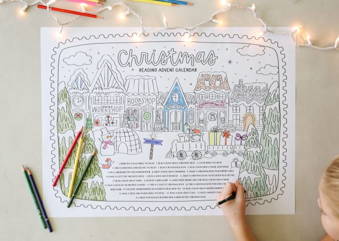 Free Christmas Reading Calendar 2025