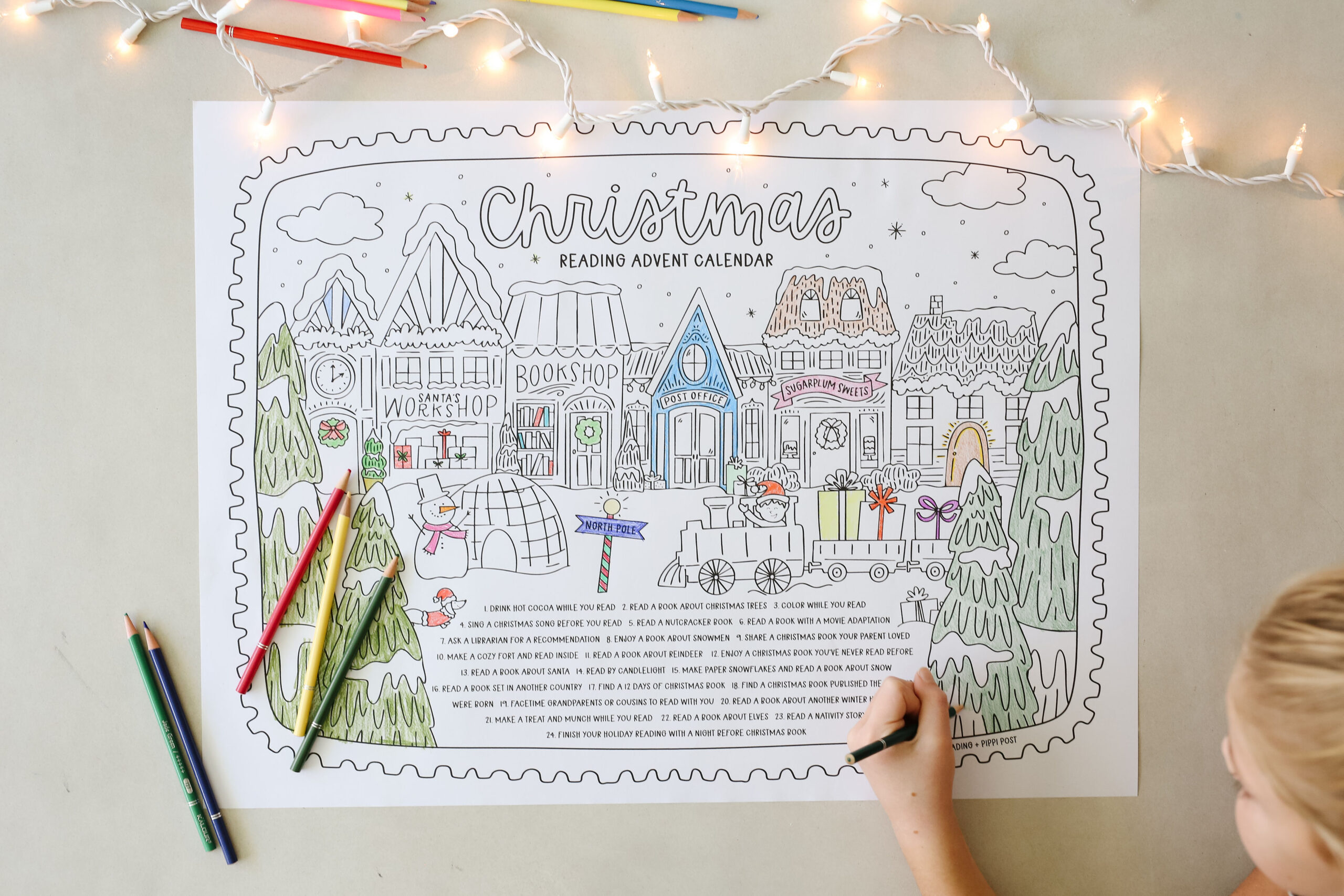 Free Christmas Reading Calendar 2025