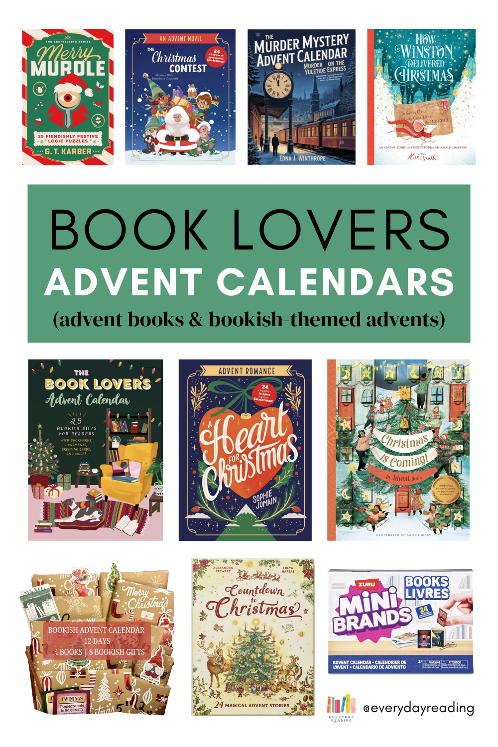 12 Advent Calendar Books for Readers!