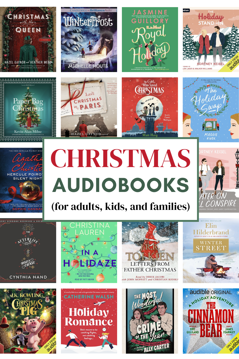 30+ Christmas Audiobooks You Will Not Want to Pause