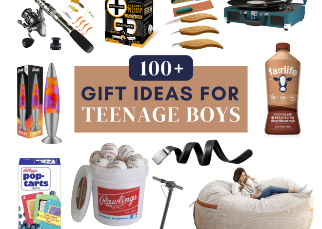 50+ Excellent Gifts for Teenage Boys