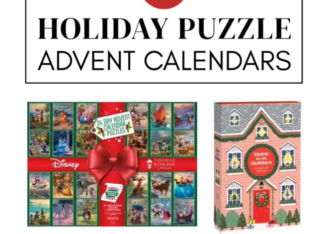 10+ Advent Calendar Puzzles for the Holidays