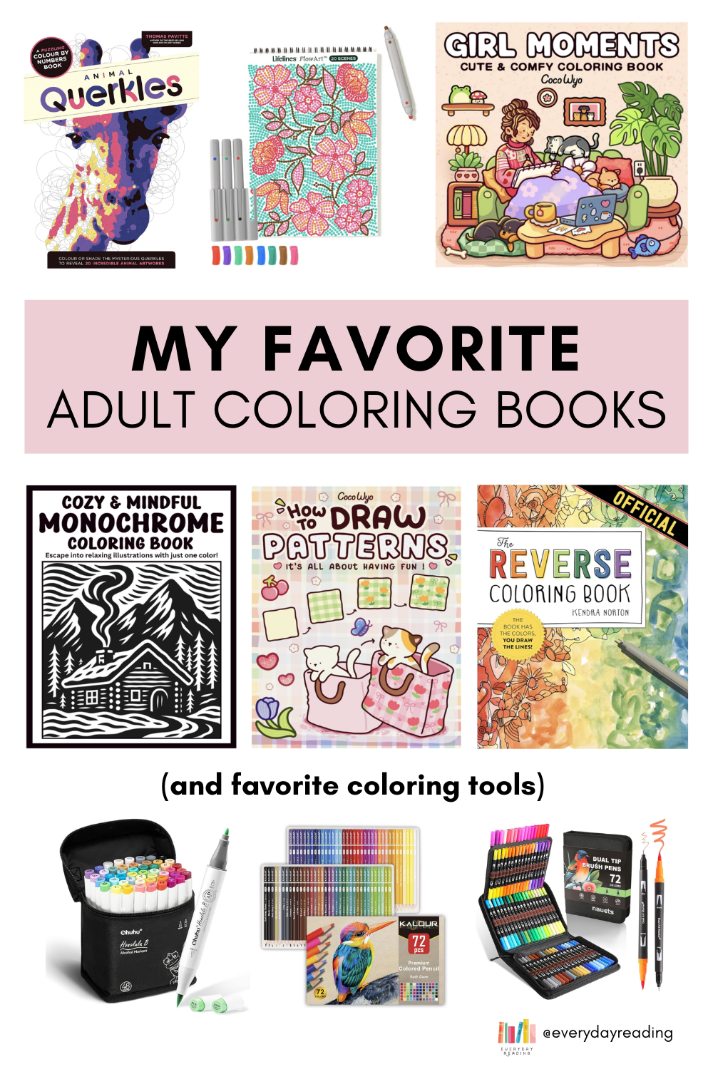 My Favorite Adult Coloring Books