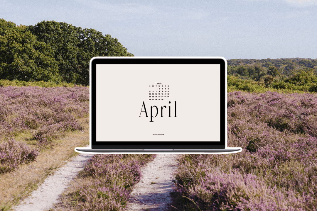Free, Downloadable Spring Backgrounds for April 2026!